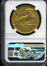 アルバニア 100フランガアリ金貨 1926年R NGC MS61 - 野崎コイン