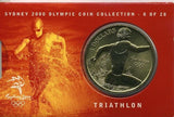 オーストラリア　シドニーオリンピック５ドル黄銅貨　トライアスロン - 野崎コイン