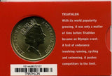 オーストラリア　シドニーオリンピック５ドル黄銅貨　トライアスロン - 野崎コイン