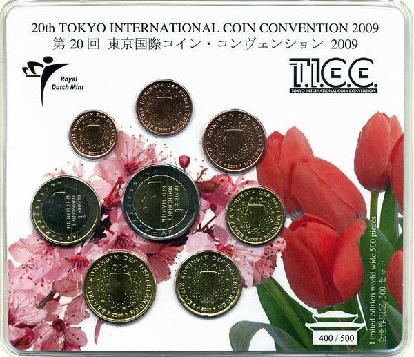 オランダ　東京国際コインコンベンションユーロセット2009年 - 野崎コイン