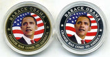 リベリア　5ドルカラーコイン　オバマ米大統領　2枚セット - 野崎コイン