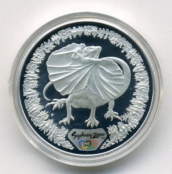 オーストラリア　シドニーオリンピック公式コイン　エリマキトカゲ - 野崎コイン
