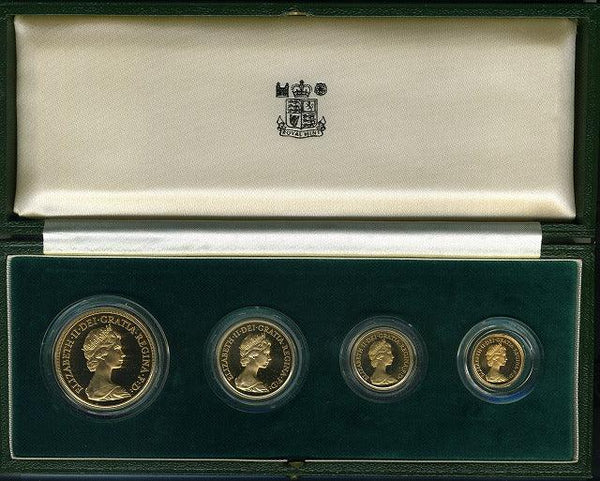 イギリス　プルーフ金貨セット　1980年　ソブリン - 野崎コイン