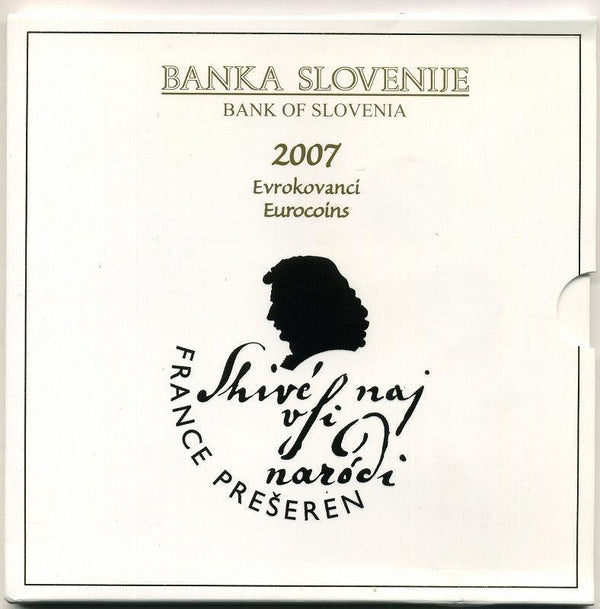 スロベニア　ユーロコイン　２００７年 - 野崎コイン