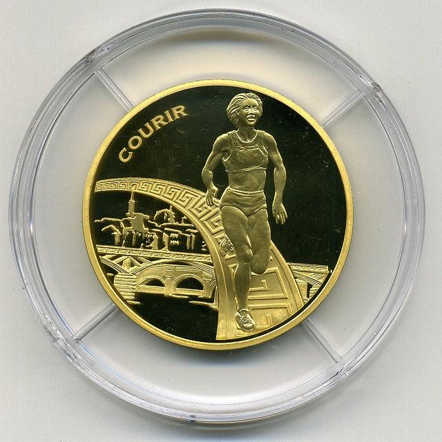 フランス　１００ユーロ金貨　２００３年　世界陸上記念 - 野崎コイン