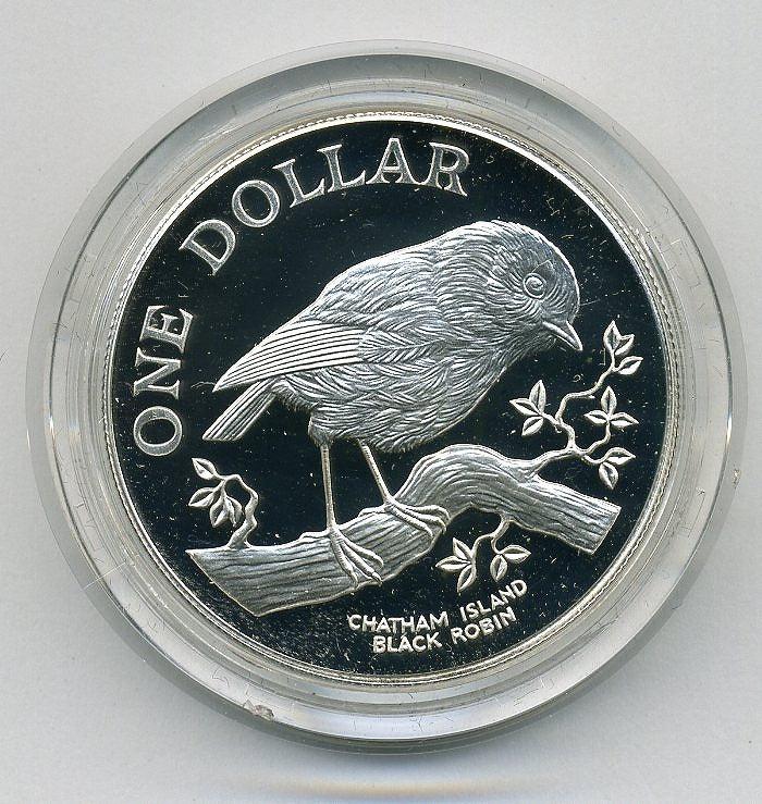 ニュージーランド　1オンス銀貨 ニュージーランド2007年 1ドル プルーフ銀貨 - セキグチは1964