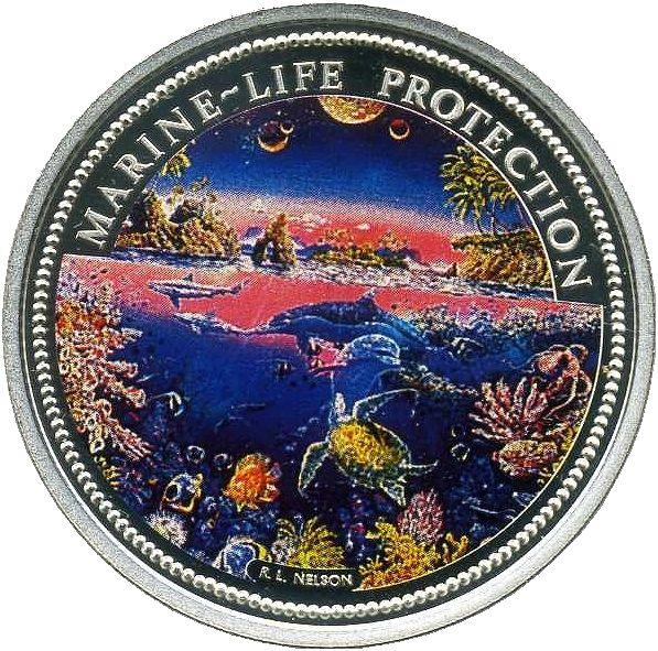 パラオ　5ドル銀貨　1993年 - 野崎コイン